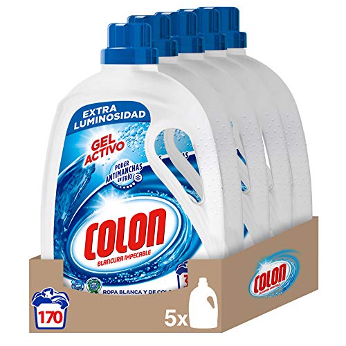 Detergente CONCENTRADO GEL ACTIVO 5 UNIDADES Colon - Detergente para a roupa - concentrado, gel, activo