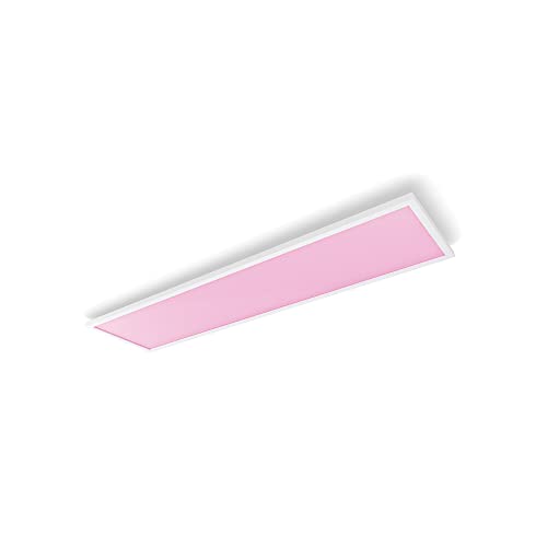 Painel de Luz PHILIPS Hue Rectangular Surface Muuto Philips Hue - Luminárias Decorativas - branco, plástico, led, bluetooth