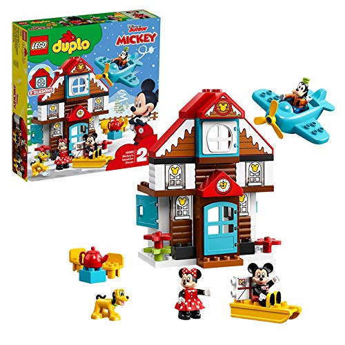 LEGO Duplo - Casa de Campamento de Mickey (Idade Mínima Recomendada: 2 anos) LEGO - Blocos de encaixe - duplo, 2 anos, disney, brincar