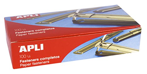 Caixa de Armação APLI Fastener (100 Un) APLI - Prendedores de latão - caixa, armação, apli, fastener, 100 un