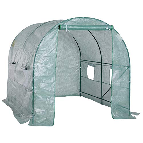 Estufa de Jardim Outsunny | 2.5x2m - Transparente Outsunny - Estufas - estufa, jardim, outsunny, transparente