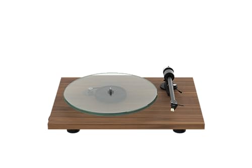 Gira-Discos PRO-JECT T2W Castanho e Preto PRO-JECT - Gira-discos e leitores de vinil - vinil, wi-fi, braço ajustável, elegante