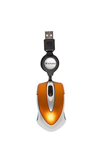 Rato VERBATIM Go Mini (Ótico - 1000 dpi - Laranja) Verbatim - Ratos e trackballs - ótico, 1000 dpi, laranja