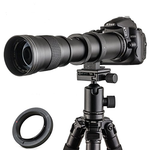 Objetiva JINTU MF Telephoto Lens for Canon JINTU - Peças e acessórios para câmeras - telefoto, canon ef, 800 mm, manual