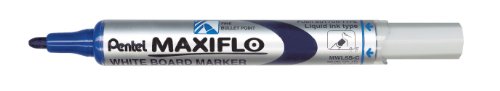 Marcador PENTEL Maxiflow Azul (12 Un) Pentel - Marcadores e marcadores de texto - 12 un, 1.6mm, borracha, não tóxico
