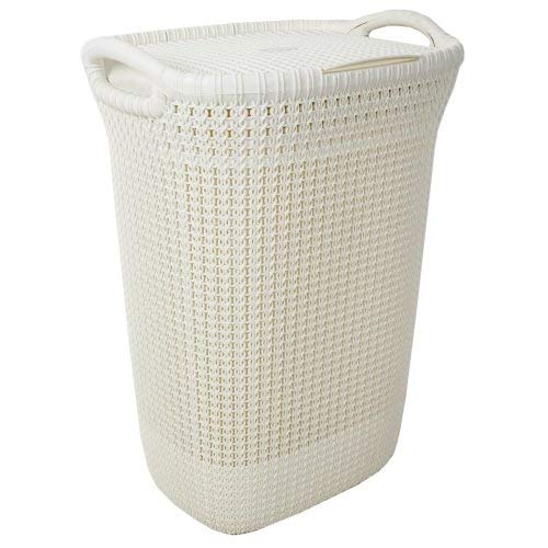 Cesto de Roupa Suja CURVER Knit (Plástico - 40 x 60 x 25 cm) Curver - Aparelhos de lavanderia - plástico, 40 x 60 x 25 cm