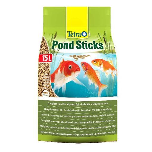 Comida para Peixes TETRA Pond Sticks (15L) Tetra - Alimentos para peixes - comida, peixes, pond sticks