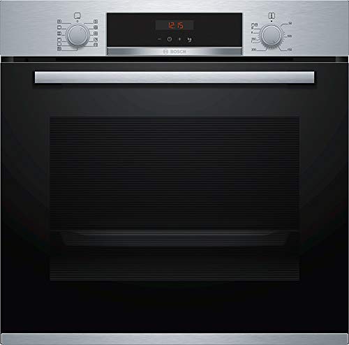 Forno Eléctrico Encastre BOSCH HBA5740S0 (71 l - 59.5 cm - Inox) Bosch - Fornos - 71 L, 59.5 cm, inox, 10 funções