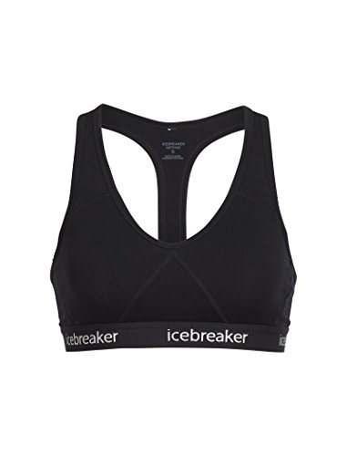 Roupa interior para Mulher ICEBREAKER Sprite Racerback Bra Preto para Montanha (S) Icebreaker - Sutiãs - mulher, preto, montanha, racerback