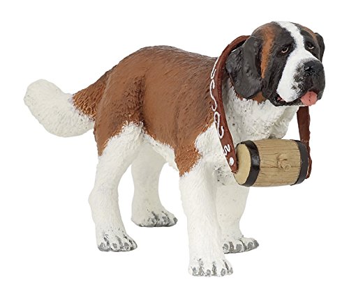 Figura de Brincar PAPO Saint Bernard (Idade Mínima Recomendada: 3 anos) Papo - Bonecos de ação e brinquedo - Saint Bernard, pvc, 3 anos