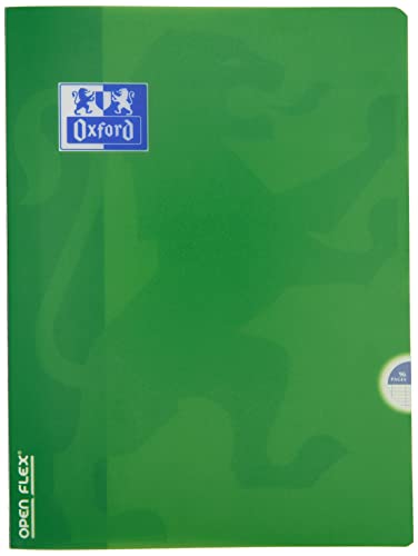 Caderno OXFORD Openflex (A4 - Verde - Polipropileno) Oxford - Cadernos e bloco de notas - polipropileno, resistente, abertura especial, a4
