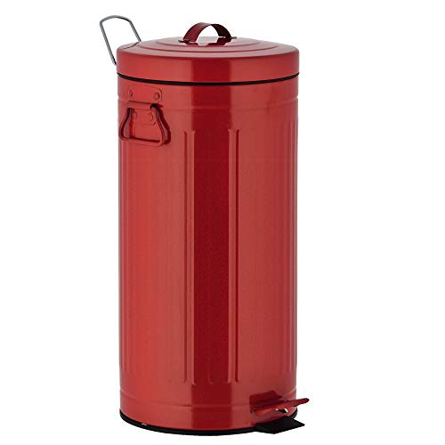 Caixote do Lixo BATIMEX Kitchen Move (Plástico - Vermelho) KITCHEN MOVE - Carrinhos e caddies de limpeza - móveis, cozinha, papelaria, aço inoxidável
