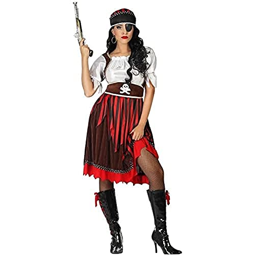 Fato de Mulher DISFRAZZES Pirata Multicolor (Tam: M) ATOSA - Fantasias - pirata, multicolor, fato