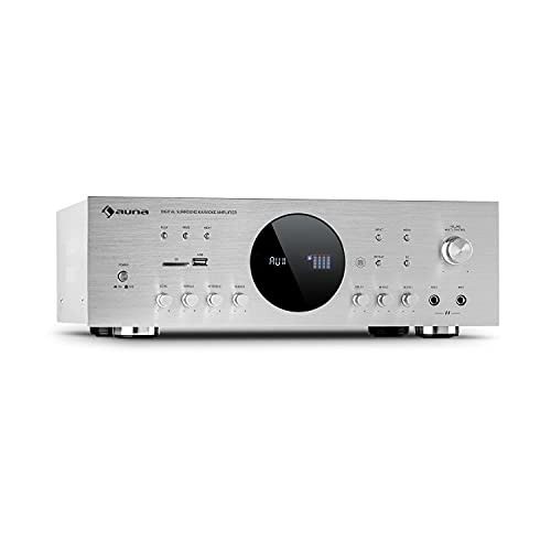 Amplificador Auna Amp Amplificador 40W Usb Sd AUNA - Acessórios para telemóveis - amplificador, auna, 40W, usb, SD, mp3, WMA