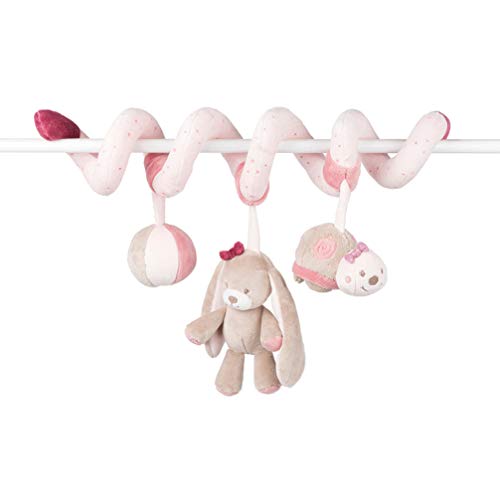 Conjunto de 3 Espirais para Bebé NATTOU Nina, Jade e Lily Nattou - Brinquedos de atividade para bebês - 3 espirais, desenvolvimento motor, sons, animais