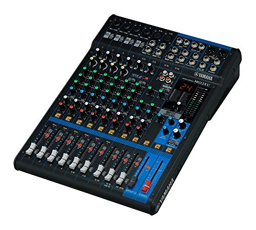 Mesa de mistura YAMAHA MG12XU (Canais: 12) YAMAHA - Mesas de áudio - 12 canais, 2 saídas, bus stereo, compressores