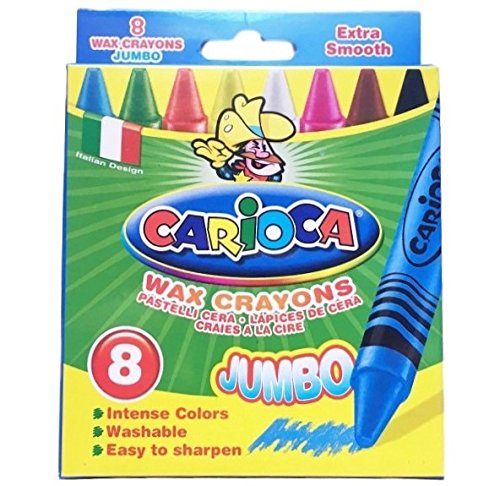 Lápis de Cor CARIOCA Pastel Box 8 Unidades Carioca - Brinquedos - pastel, triangular, arredondado, 8 unidades