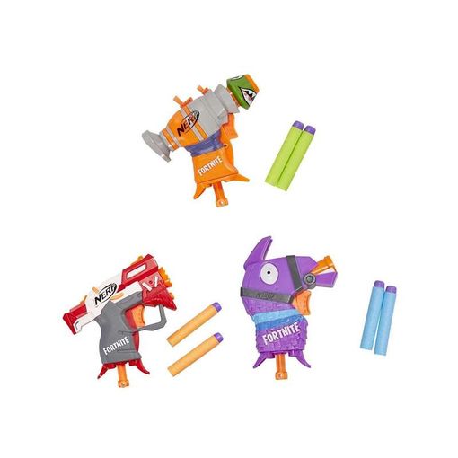Lançador NERF Fortnite Micro Shots - Micro Llama (Idade Mínima: 8) Hasbro - Armas de brinquedo e acessórios - lançador, nerf, fortnite, micro shots, llama, 8 anos