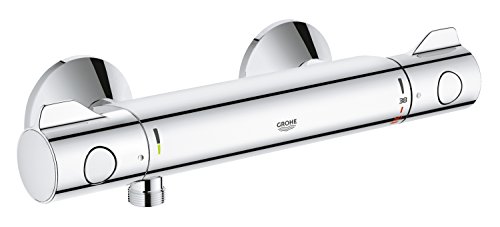 Torneira GROHE Grohtherm 800 (Aço inoxidável) Grohe - Manípulos e controles de torneira - aço inoxidável, antigotejamento