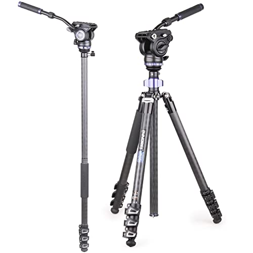 Kit Tripé INNOREL MT70C (3 Pernas - Altura Máxima: 155 cm) INNOREL - Tripés e monopés - 15,5 cm, 3 pernas, 1,72 kg, 10 kg