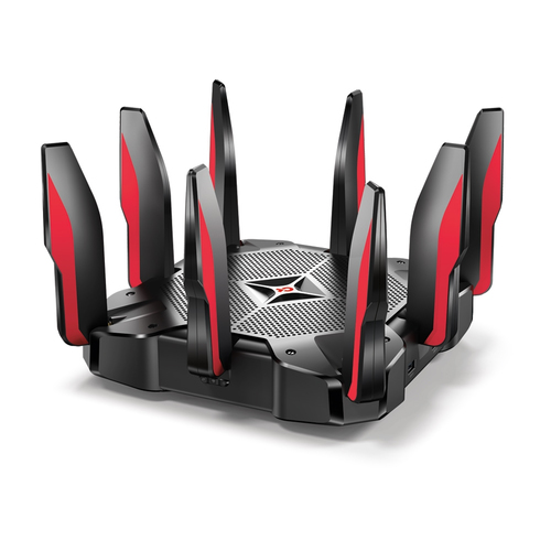 Router TP-LINK Wi-Fi 6 AX5400 Archer C5400X (AX5400 - 4804 + 1201 + 574 Mbps) TP-Link - Pontes e roteadores - wi-fi 6, ax5400, 4804 mbps, 1201 mbps, 574 mbps
