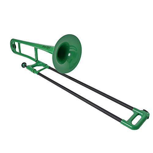 Trombone JIGGS Pbone Verde e com Bolsa de Transporte pBone - Trombones - verde, bolsa de transporte, ergonômico, idade 3+