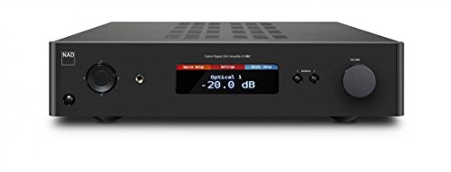 Amplificador de Áudio NAD C 368 com Fio Preto NAD - Amplificadores de áudio - amplificador, áudio, nad c 368, fio preto