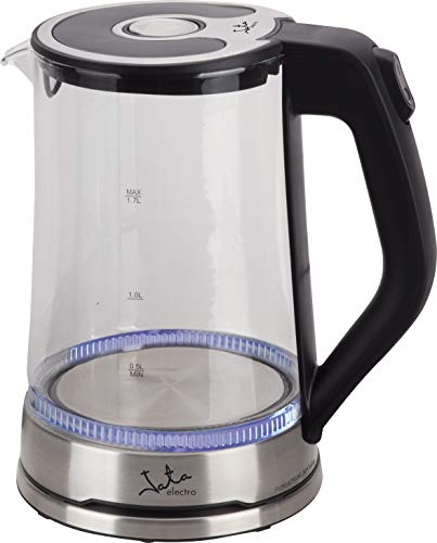 Jarro Elétrico JATA HA1037 (1.7 L - 2200 W) Jata - Eletrodomésticos - 1.7 L, 2200 W, vidro incoloro, proteção contra sobreaquecimento