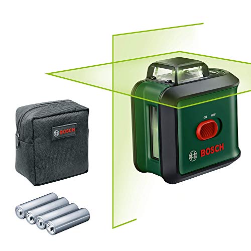 Nível Laser BOSCH Universallevel 360 (Verde) Bosch - Ferramentas - nível laser, universal, 360°, construção, reformas
