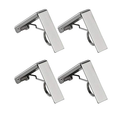 Conjunto de 4 Suportes Elásticos para Guardanapos ZOOMSKY ZoomSky - Clipes e pesos para toalhas de mesa - suportes elásticos, guardanapos, conjunto 4