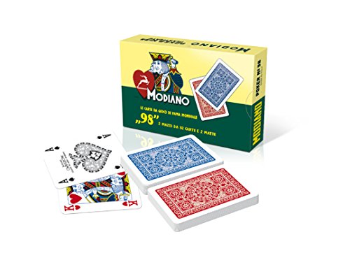 Jogo de Tabuleiro MODIANO 300254 Cartes Ramino 98 Modiano Modiano - Jogos de cartas - jogo, tabuleiro, modiano, cartes, ramino