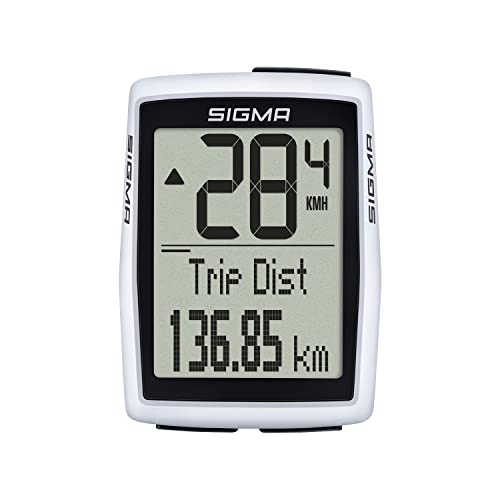 Contador de Passos SIGMA BC 12.0 WL STS Branco Sigma - Computadores de bicicleta - conta passos, temperatura, velocidade, distância