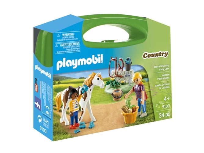 Playmobil 9100 Conjunto de bonecos temáticos para crianças PLAYMOBIL - Conjuntos de brinquedos - bonecos, temáticos, acessórios, cavalo