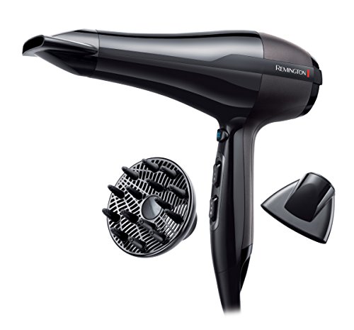 Secador de Cabelo Remington Ac5999 Preto 2300W Remington - Secadores de cabelo - 2300W, iônica, cerâmico, 2 velocidades, jato frio
