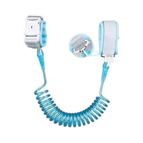 Trela Anti-Perda MADUOER (Azul - Poliuretano) Maduoer - Móveis para bebês e crianças pequenas - anti-perda, poliuretano, azul