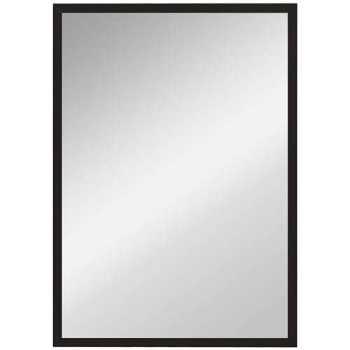 Espelho HOMCOM Branco (50 x 70 cm - Material: Vidro) SPANISH AOSOM - Espelhos - vidro, 50 x 70 cm, elegante, fácil instalação