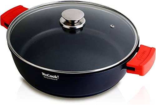 Panela WECOOK EcoStone Preto (28 cm - Alumínio) WECOOK - Utensílios de cozinha - alumínio, 28 cm, antiaderente, preto