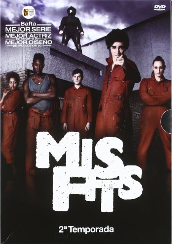 DVD Misfits - Season Two (Edição em Espanhol) DVD - Dvds de filmes e programas de televisão - dvd, misfits, season two, edição em espanhol, Série TV, delinqüentes