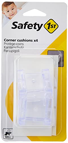 Safety 1st 5019937390110 Correia para segurança de crianças Safety 1st - Travas de segurança para bebê - plástico, transparente, 4 peças, 100 g