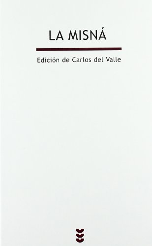 Livro La Misña de José María Gómez (Espanhol) SIGUEME EDITORIAL - Livros - livro, misná, jose maría gomez, cultura humana, codificação, lei oral rabínica