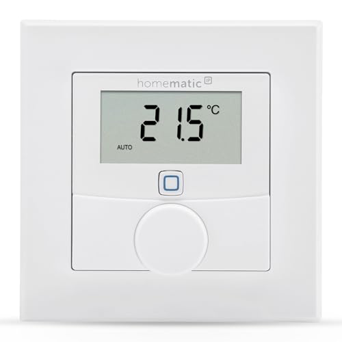 Termóstato HOMEMATIC IP EQ-3 em Branco (Encastrar - Com Fios) Homematic IP - Termostatos - encastrável, com fios, homematic