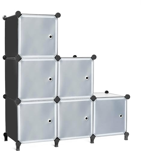 Organizador de armário de 6 cubos com portas Awtatos AWTATOS - Conjuntos de móveis - organizador, armario, 6 cubos, portas