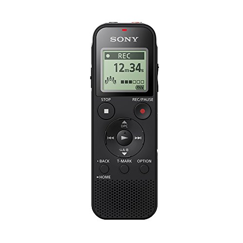Gravador de voz SONY ICD-PX470 (Preto - 2 GB) Sony - Gravadores de voz - 2 GB, digital, temporizador, bateria ião-lítio