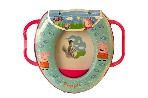 Redutor Mini WC com Asas PIG (Idade Mínima Recomendada: 3 anos) Peppa Pig - Acentos de vaso - redução, asas, crianças, banheiro