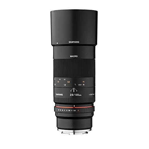 Objetiva SAMYANG 100mm F/2.8 (Encaixe: Fujifilm X Mount - Abertura: f/22 - f/2.8) Samyang - Lentes de câmera - macro, fujifilm x mount, abertura f/2.8, distância de foco 0,25m