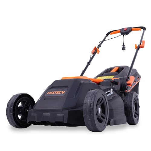 Corta-Relvas Elétrico FUXTEC FX-RME38 (Autonomia: 60 min) FUXTEC - Ferramentas elétricas multifuncionais - autonomia 60 min, 40l, 1,2 kg, 10 m cabo
