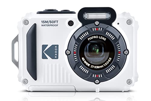 Máquina Fotográfica Compacta KODAK WPZ2 (Vermelho - 16.77 MP - ISO: 80 a 1600) Kodak - Câmeras - 16.77 MP, ISO 80-1600, wi-fi, full hd