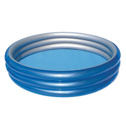 Piscina Insuflável BESTWAY Steel Pro (Azul - 150x53cm) Bestway - Brinquedos - insuflável, 150x53 cm, vinil resistente, remendo de reparação