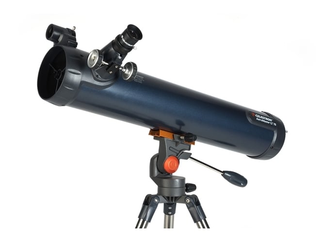 Telescópio Celestron AstroMaster LT 76AZ | Preto (Instrumentos) Celestron - Telescópios - 7,6 cm, f/9.21, 700 mm, refletor newton