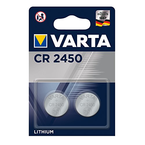 Pilha Recarregável VARTA CR2450 (2 unidades) Varta - Baterias de uso geral - litio, 3V, CR2450, 560 mAh